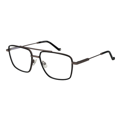 Hackett Bespoke HEB317 900 Designer Herrenbrillen Pilot Gunmetal 55mm