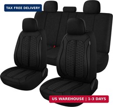 Breathable Premium Car Seat Covers Full Set  3D Air-Mesh Seat Covers for Cars  Com