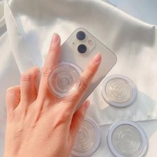 Magnetic MAGSAFE Phone Grip  Stand Clear with Swapable Top