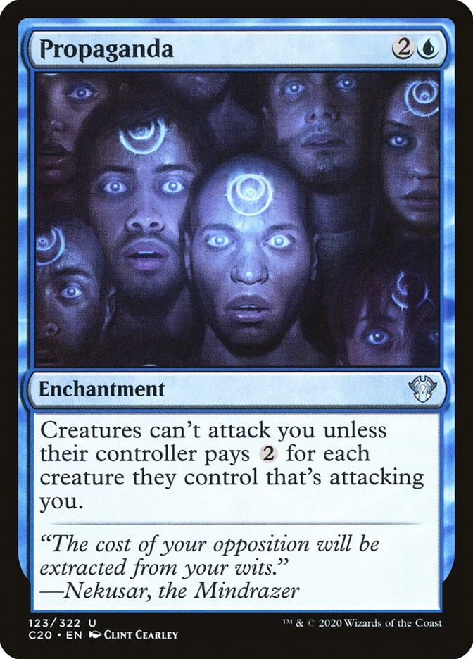 MTG Propaganda  - Commander 2020 #123