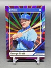 2024 Panini Donruss GEORGE BRETT Purple Laser Foil Parallel #'d /49 Royals No. 3