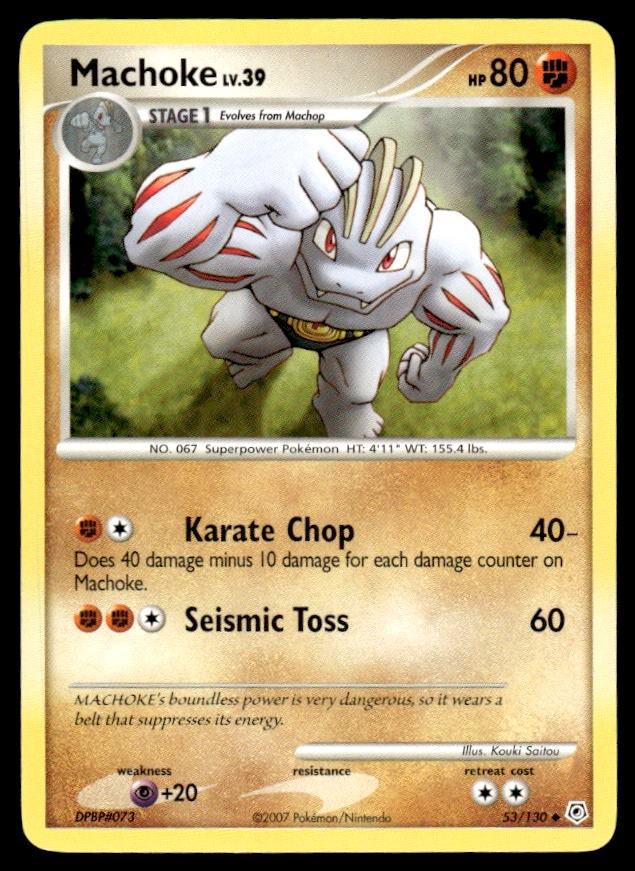 Diamond and Pearl #53/130 Machoke