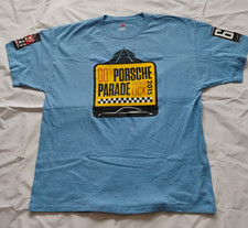 Vintage Porsche Parade, French Lick, 2015, XXL Volunteer T Shirt, Blue w/ Logo