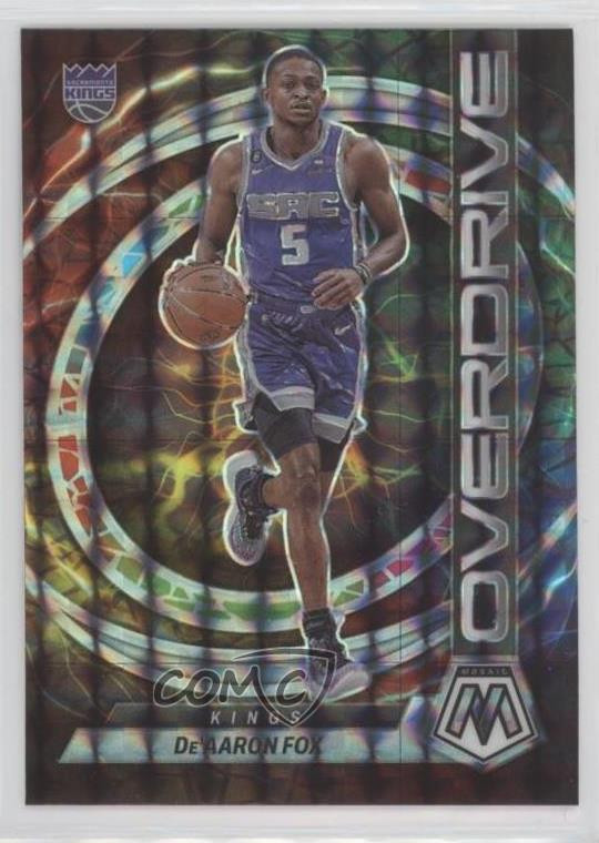 2022-23 Panini Mosaic Overdrive De'Aaron Fox #5