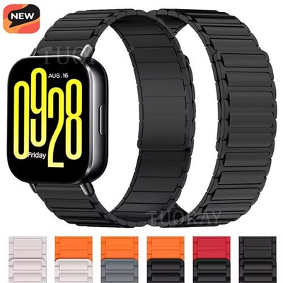 Magnet Silikon Armband Für Redmi Watch 5 Active 5 Lite 3 Active Smartwatch Band