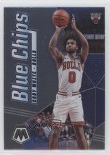 2019-20 Panini Mosaic Blue Chips Coby White #6 07i7