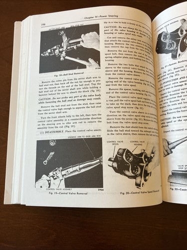 1956 Ford Division Motor Company Car Shop Manual Service Book Original - Picture 6 of 7