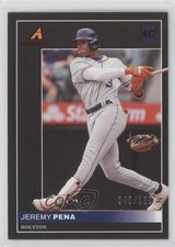 2022 Panini Chronicles Pinnacle Red 45/100 Jeremy Pena #15 b4d