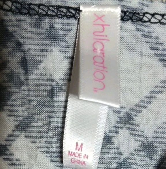 Xhilaration Y2K Black Kennesaw Plaid Babydoll Tank Top Lace Accents Size Medium - Image 3 of 4