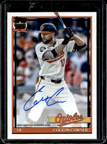 2026 Topps Series 1 Colton Cowser Red Foil (RAW)