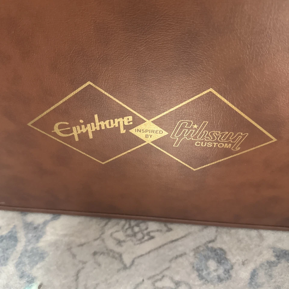 Epiphone 1958 Korina Explorer Aged Natural 'Inspired by Gibson Custom' w/Case - Image 2 of 4