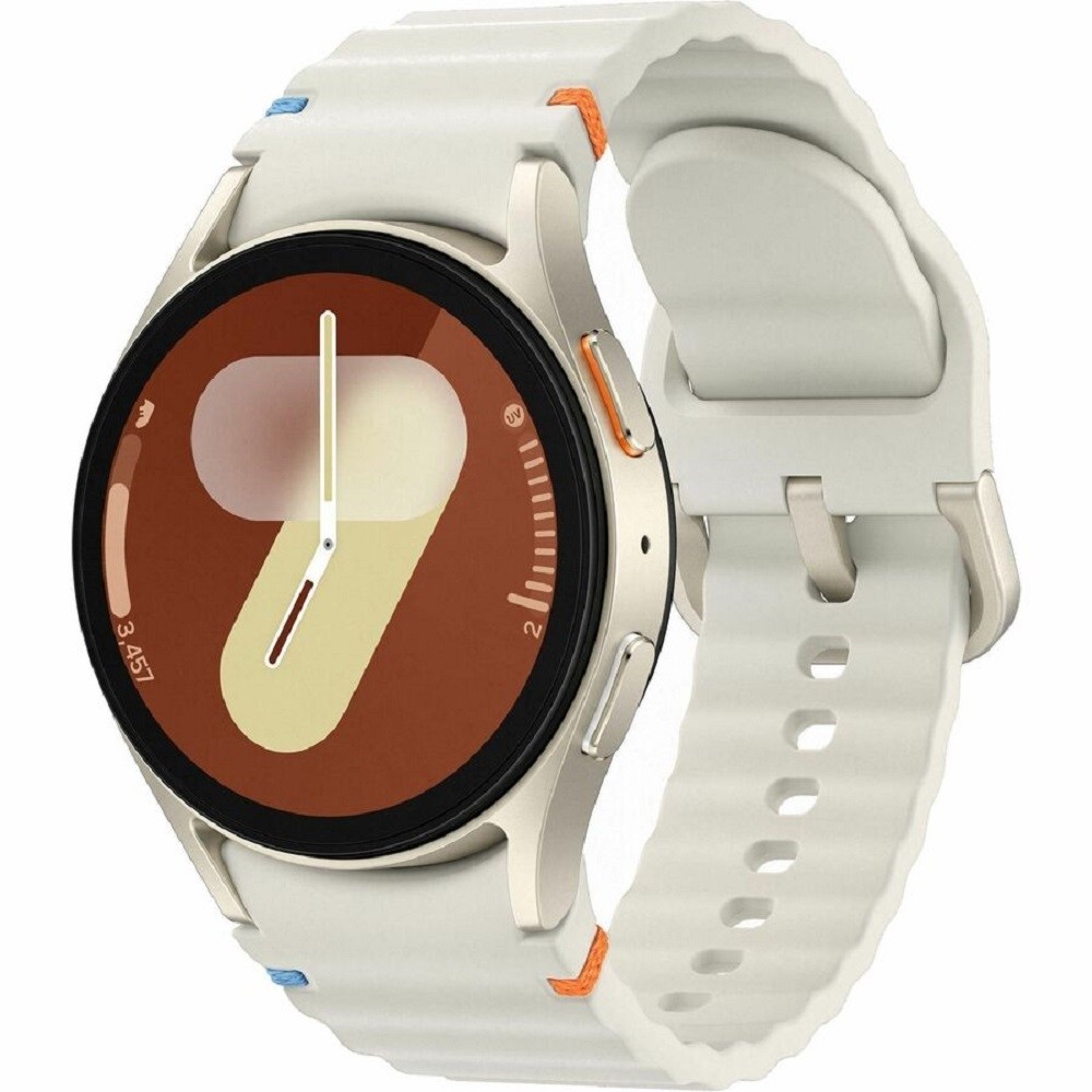 Samsung Galaxy Watch 7 40mm Aluminum Smartwatch Gold Cream 2024 SM 
