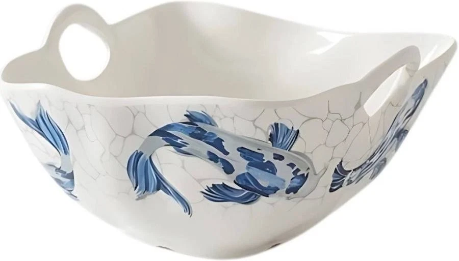 Pampa Bay Koi Fish Serving Bowl