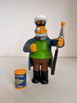 PLAYMATES INTERACTIVE THE SIMPSONS SERIE 5 CAPTAIN MCCALLISTER SPIELFIGUR WOS