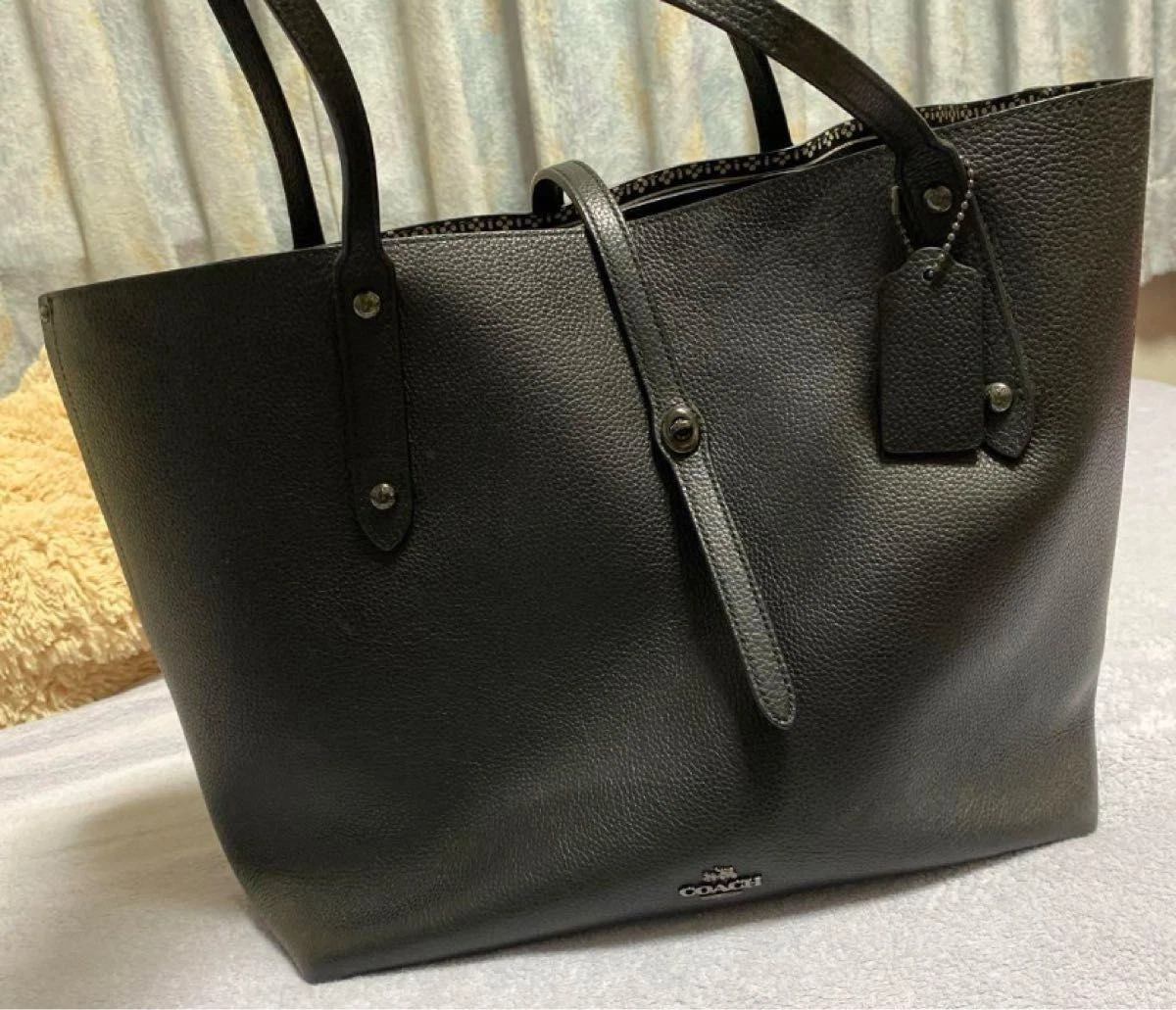 25+ Coach Turn Lock Tote Bags & Handbags for Women for sale