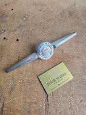 Morris Chrome Bonnet Badge Classic Car 