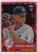 2022 Chrome Platinum Anniversary Red Atomic Refractor /100 Stephen Ridings 15sd