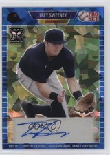 2021 Leaf Pro Set Metal 1989 Blue Crystals 18/25 Trey Sweeney #PA-TS1 Auto v1x