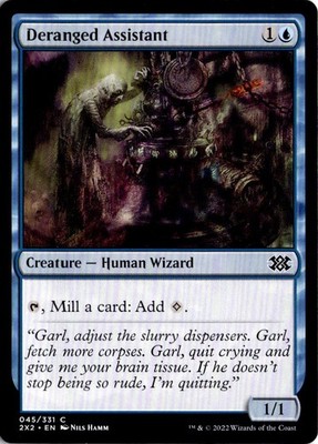 Deranged Assistant C Double Masters 2022 45 NM - LP