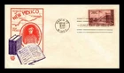 US COVER NEW MEXICO 100TH ANNIVERSARY FDC SCOTT 944 BI-COLOR CRAFT CACHET
