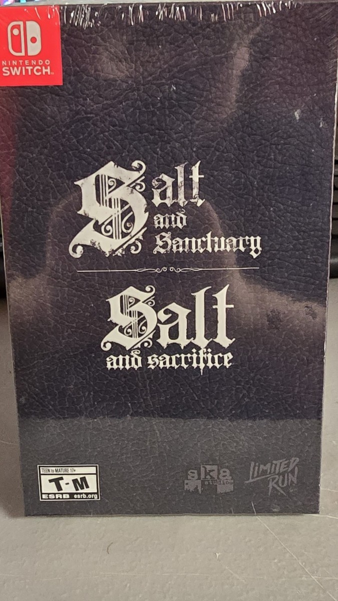 Salt and Sanctuary / Salt and Sacrifice Dual PK w/ Slipcase Switch