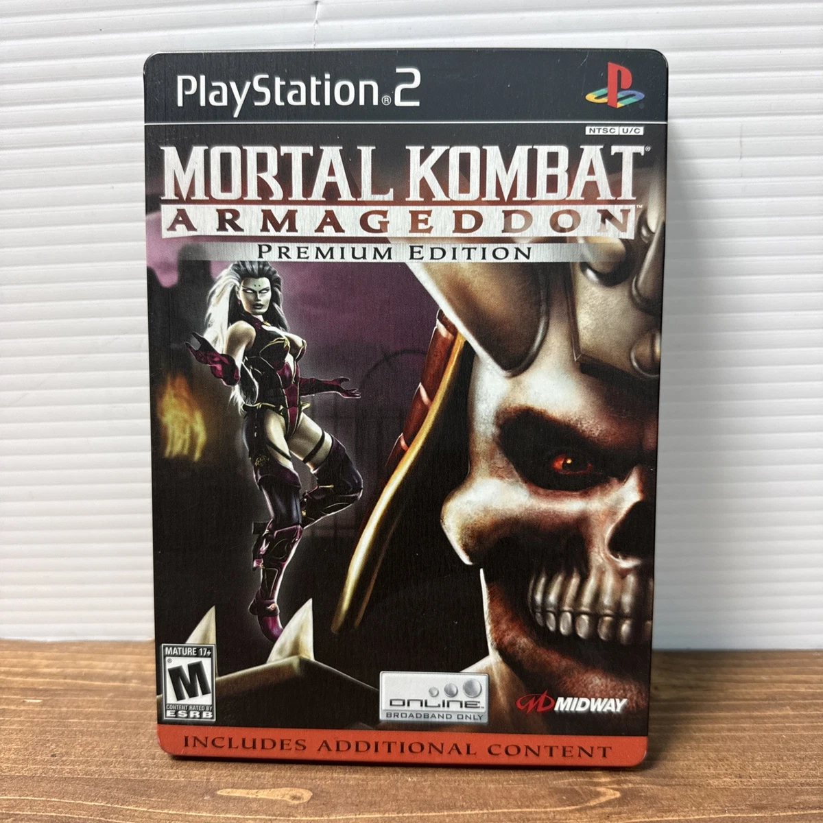 MORTAL KOMBAT : Armageddon (Sony PlayStation 2, 2006) PS2 CIB Complet