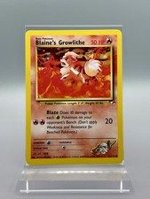 Blaine's Growlithe 62/132 Gym Heroes NM - Pokemon TCG Card Common on eBay