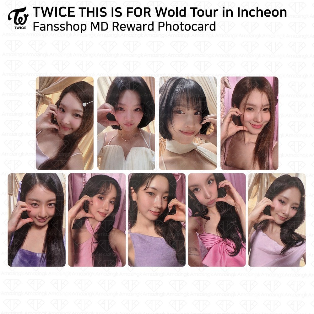 TWICE THIS IS FOR World Tour In INCHEON Fans Shop MD Reward