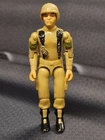 1983 Hasbro Gi Joe 3 3/4" Tan Grunt Falcon Pilot Figure 100% Complete ARAH