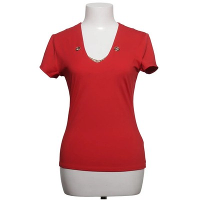 Bebe, T-shirt, Größe: M, Rot, Elasthan/Polyester, Einfarbig, Damen #6pi
