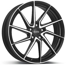 4x Sommerräder DOTZ Spa dark für VOLKSWAGEN Sharan 7M 17 Zoll Felgen 235
