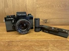 *Near Mint w/ Winder* Topcon Super DM Camera RE GN Topcor M 50mm F/1.4 Lens /JPN