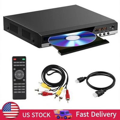 HDMI DVD Player for TV 1080P Region Free DVD Players for Smart TV Mini DVD US
