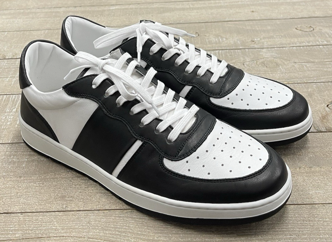 NIB Collegium Pillar Destroyer Low Top Sneakers In Black Size: 45 (US 12-12.5)