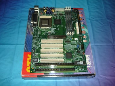 Vintage Tyan S1856 Tomahawk BX Socket 370 Motherboard Celeron 400 Used