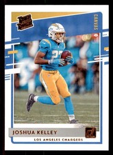 2020 Donruss #338 Joshua Kelley Rated Rookies Canvas Los Angeles Chargers