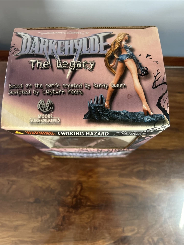 Boneco de ação Darkchylde Legacy ToyFare Moore colecionáveis de ação Randy Queen - Imagem 4 de 4