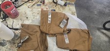 Carhartt Brown Flame Resistant Canvas Work Coveralls FR