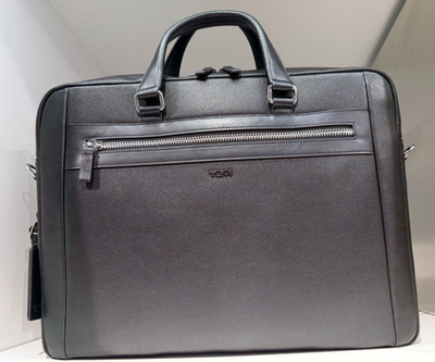 NEW Tumi CREGAN 17.0” LARGE BRIEF Laptop Briefcase - 100% BLACK