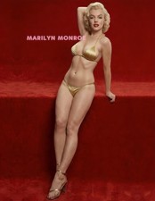 MARILYN MONROE #479 BEAUTIFUL COLORIZED PHOTO 11 X 8.5 FREE SHIPPING