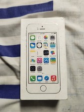 Apple iPhone 5s 16GB Silver with original box READ DESCRIPTION