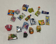 Zuru Mini Marcas Juguetes Lote De 16 TMNT Rugrats Blaze Crayola Pez ICEE Kraft Dino