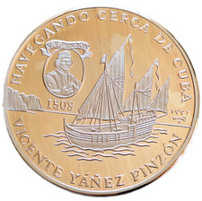 Karavelle von Vicente Y. Pinzón 1997, PP, original gekapselt.