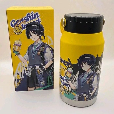 Genshin Impact Collab Korea MegaCoffee Wanderer Scaramouche tumbler