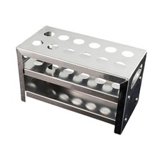 Reagenzglashalter aus Aluminium, 12 Löcher, vielseitiges Aufbewahrungsregal