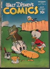 Cover of Walt Disney's Comics and Stories #72