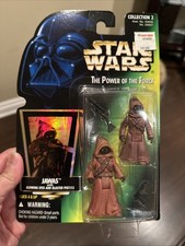 1996 Hasbro Star Wars Power Of The Force 3.75  Jawas Action Figure on card