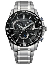 New Citizen Eco-Drive Super Titanium Men's Watch CB5908-57E Atomic Timekeeping
