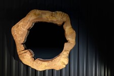 Final Clearance got to go True Wood 'Forest Eye' Wall mirror