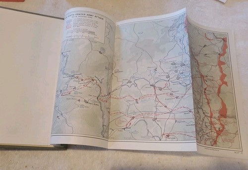 Ardennes Battle of Bulge U.S. Army World War II Cole 1988 10 Folding Maps HC - Picture 5 of 6